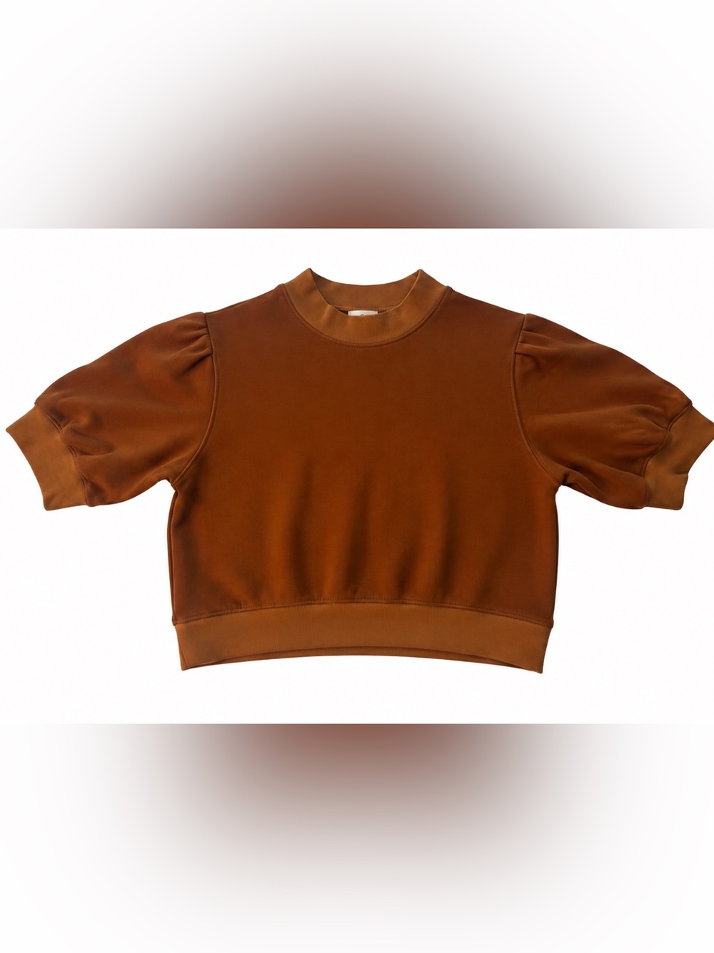 Mantra Women’s M Crewneck Short-Sleeve Sweatshirt - Rust